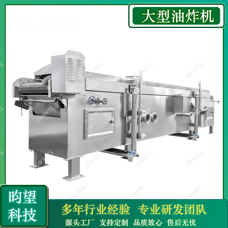 大型法式薯条油炸机 全自动黄花鱼 鸡排油炸设备