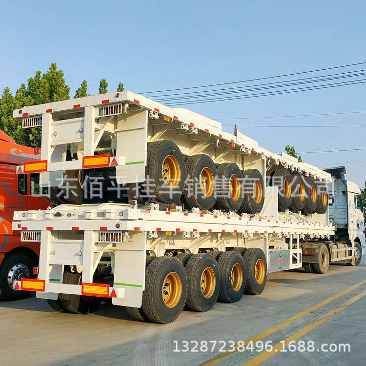 出口集装箱空气悬挂半挂车
