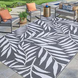 爆款露营装备房车垫PP塑料编织花园庭院草坪泳池甲板门廊地垫