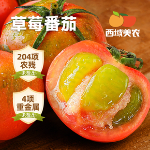 西域美农四川攀枝花番茄4.5斤新鲜西红柿现发水果非沙瓤草莓番茄