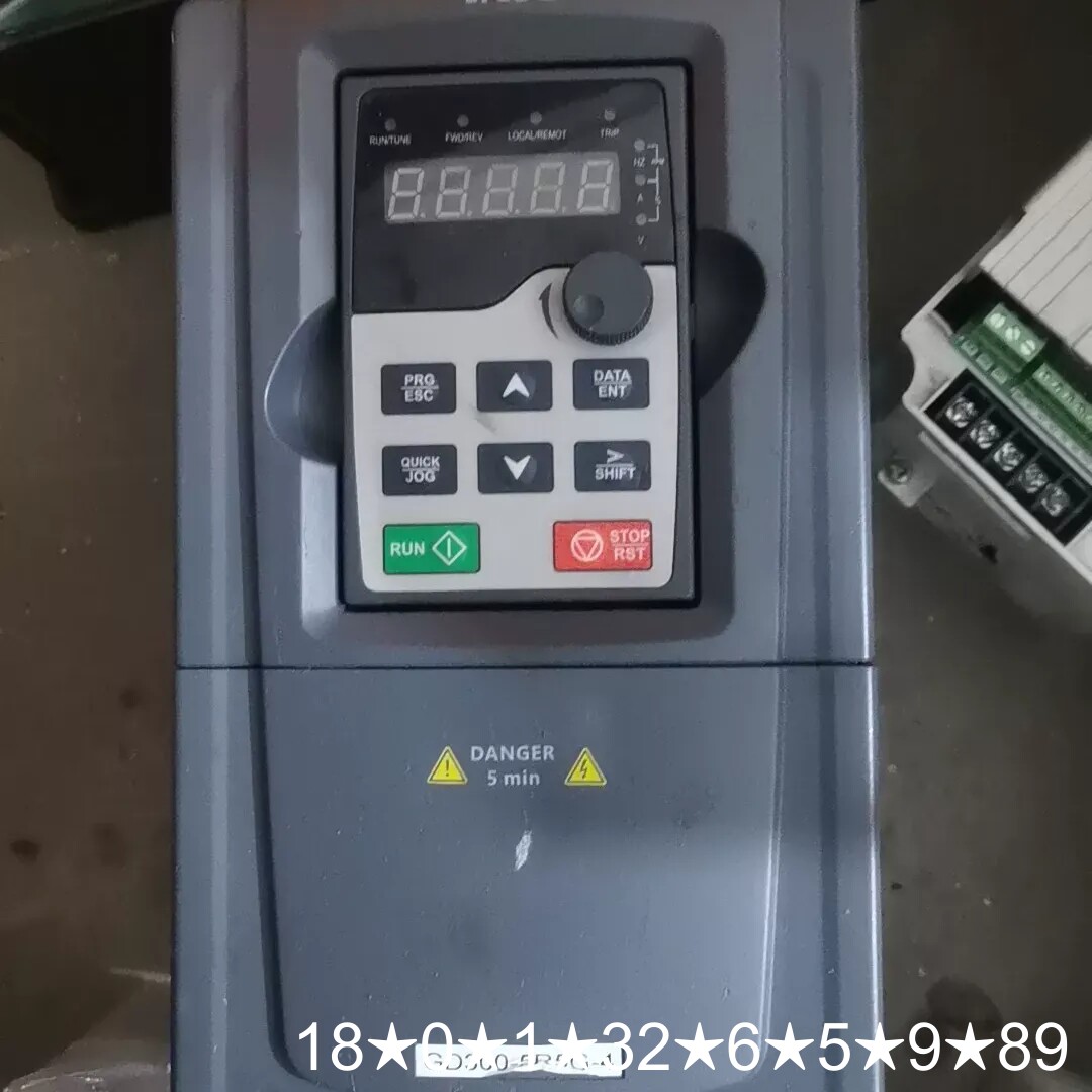 英威腾GD300变频器，380V5.5KW功能都正常输正常