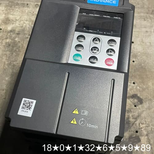 2台，INOVANCE变频器 MD290T5.5G/7.