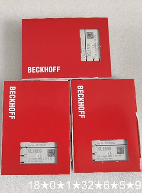 BECKHOFF KL1809带码 模块