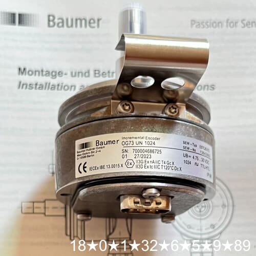 SEW编码器型号ES7C堡盟定制版OG73UN102