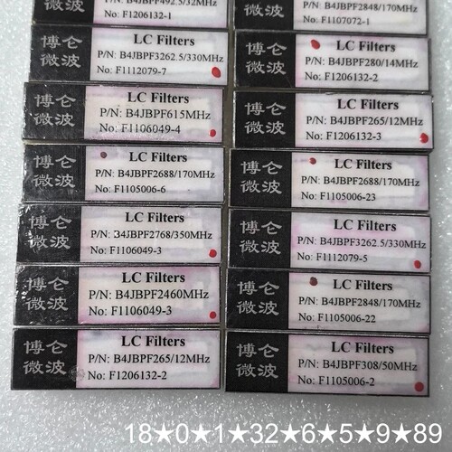 博仑微波LC Filters滤波器，多种型号可选，频率范围1