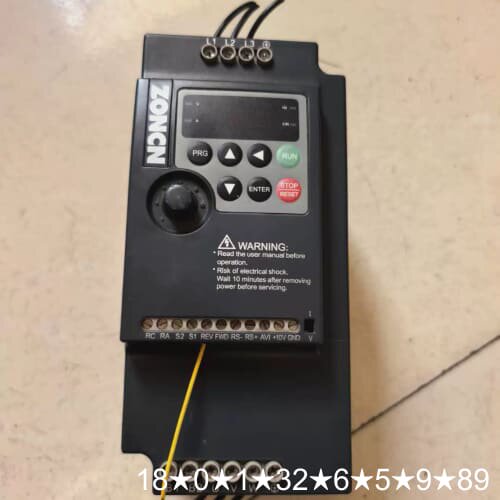 众辰变频器NZ200-3R7G/5R5P-4，成色如