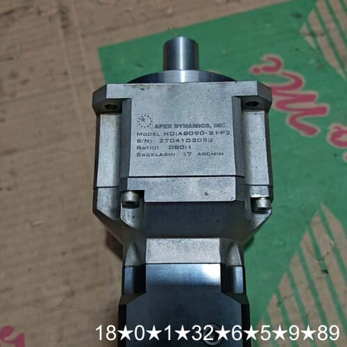 台湾精锐减速机AB090-S1-P2，成色如图，