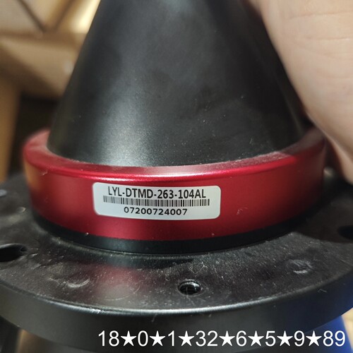 视清双远心工业镜头LYL-DTMD-263-104AL，黑色