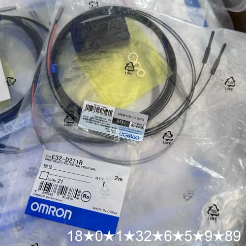 E32-D211R光纤传感器，，有6条