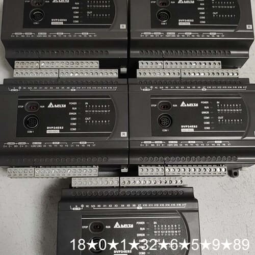 PLC DVP24ES200R ，成色漂