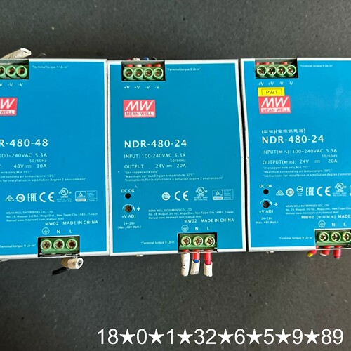 明纬电源NDR-480-24，，成色如图，，