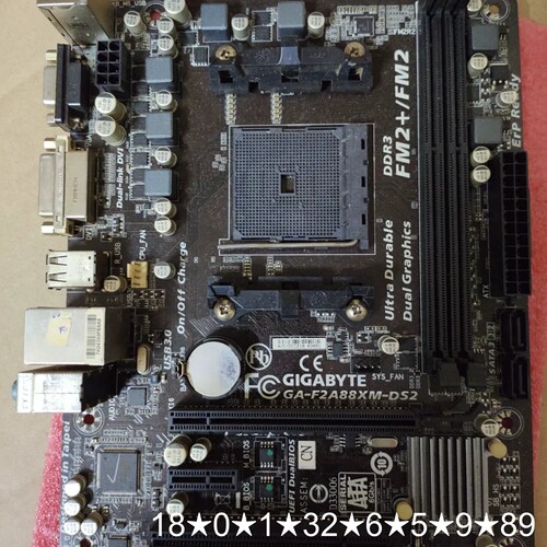GA-F2A88XM-DS2主板FM2＋小板点