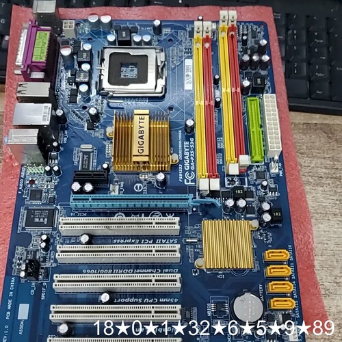主板GA-P35-S3G带5个PCⅠ槽775针DDR2送