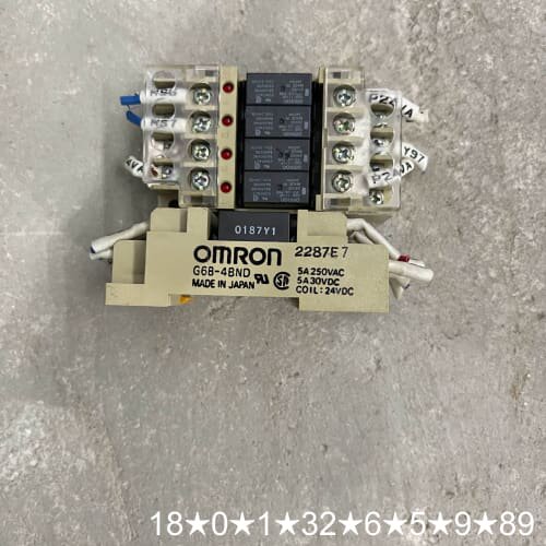 继电器模块组合G6B-4BND