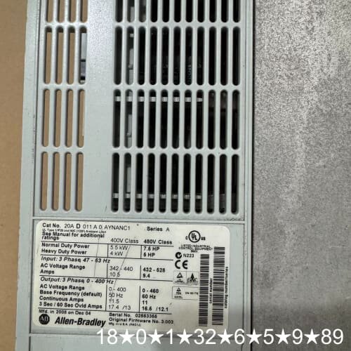 AB变频器20AC.011A0AYNANC1/