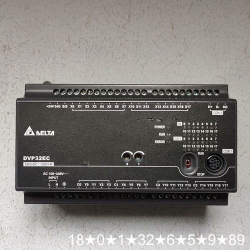 PLC DVP32EC00R3 ，成色