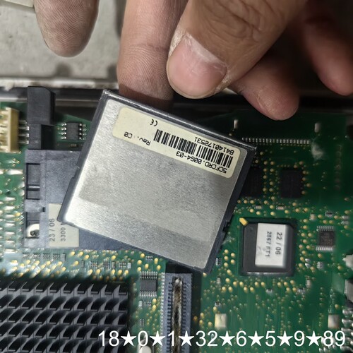操作屏储存卡SSD-C64M-3076 64MB 5C