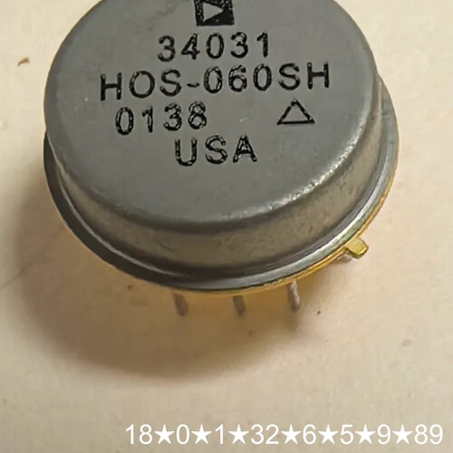 HOS-060SH运放芯片，型号34031，01