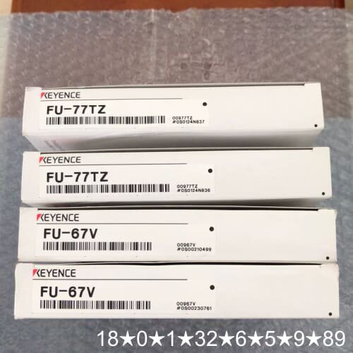 KEYENCE光纤传感器FU-77TZ和FU-67V，
