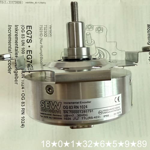 SEW编码器EG7R堡盟定制版OG83RN1024原