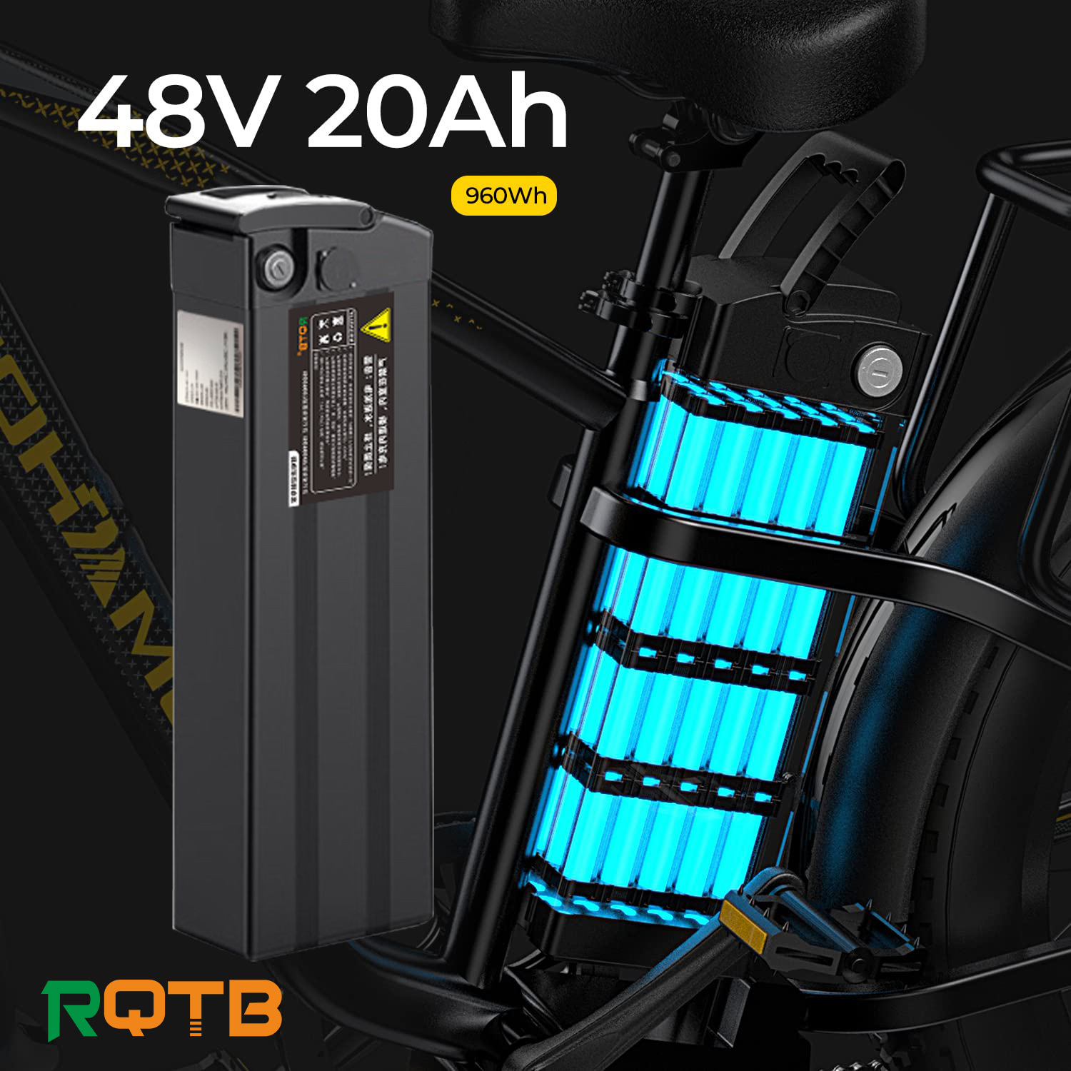 折叠车通用备用电池3C认证48V