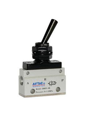 原装亚德客 CM3YM5 CM3Y06 CM3Y08 二位三通机械阀摇臂型手动阀