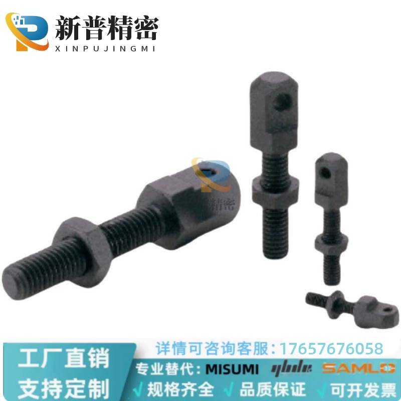 钢DPLPNG 08A/06A/10A/12A/16A-R张紧杆 螺柱链条连接杆链条螺栓