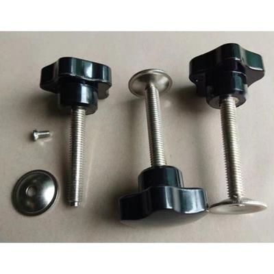 五星把手-带压板型 带压片手柄螺丝 HLF-D38/48/63-M8 M10 M12