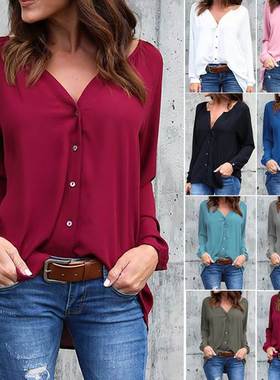 women summer chiffon blouse woman tops ladies shirts 雪纺衫