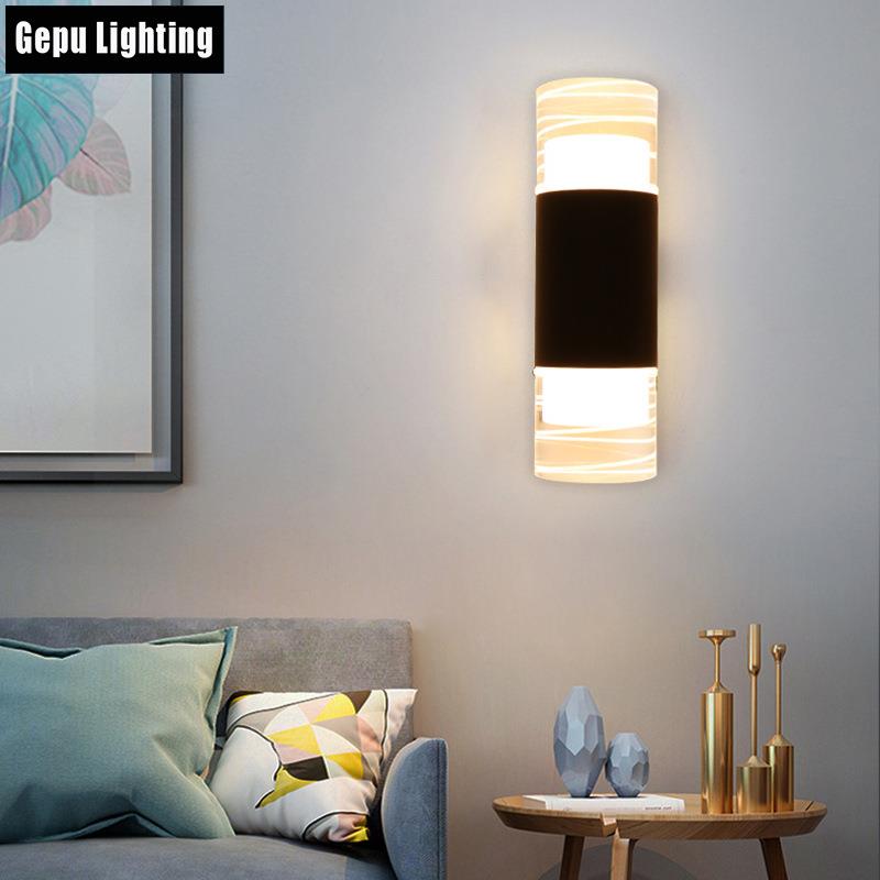 户外led壁灯走廊过道墙壁灯个性简约墙壁灯庭院酒店室内外两用灯