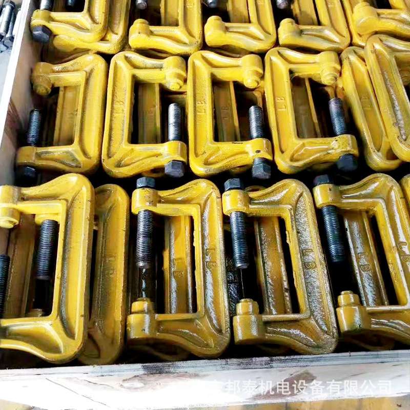 铁路轨道夹紧装置中铁专用配件固定铁轨器50kg轨急救器断轨固定器