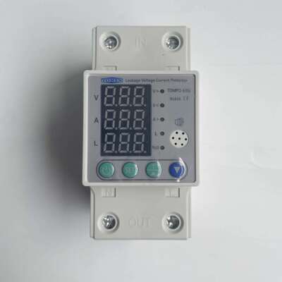 TOMZN同正漏电保护过欠压电流保护器带KWH显示TOMPD-63SL