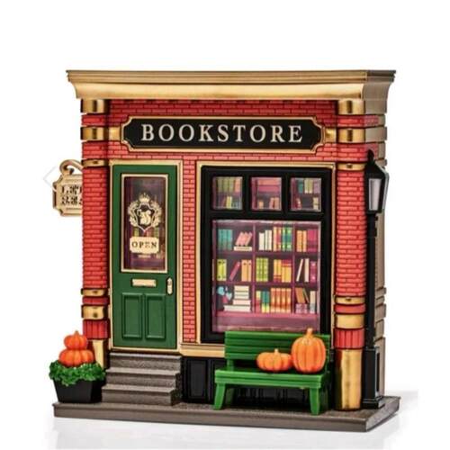 跨境新品Micro Night Light Bookstore微型夜灯书店氛围摆件装饰