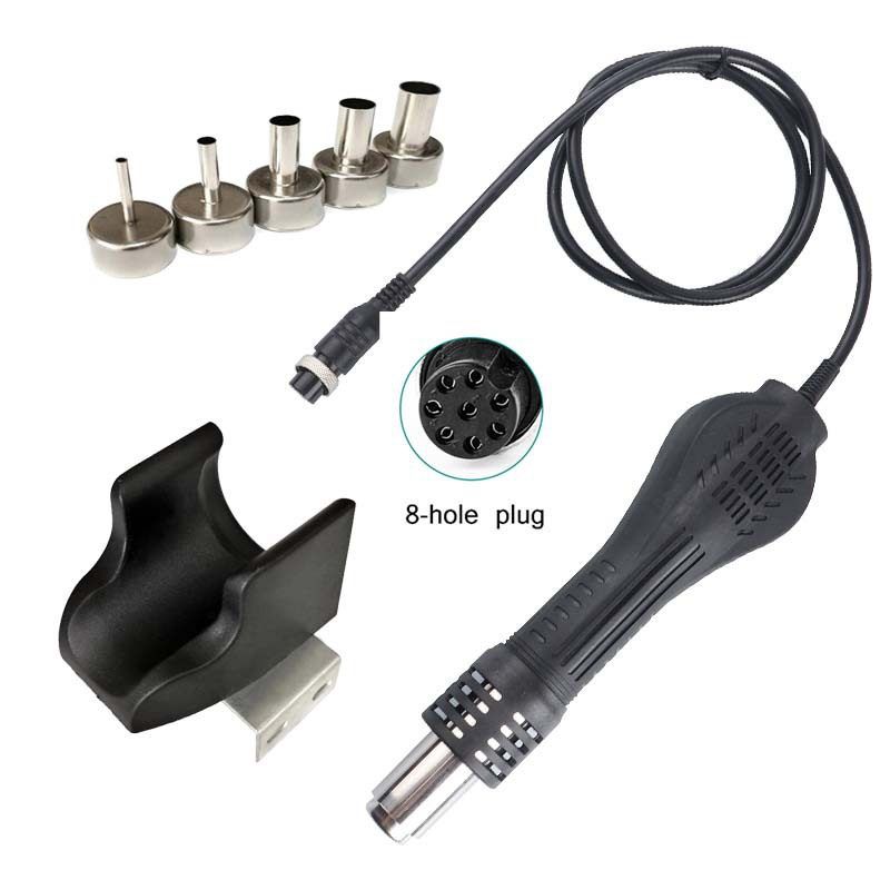 24V/12V专业焊接焊台手柄热风枪高精度可调电热柄858/878/8586/