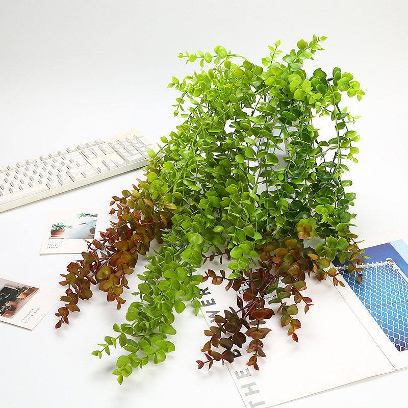 仿真植物绿植墙面装饰壁挂花艺婚庆拱门插花配材塑料尤加利藤条,鲜花速递/花卉仿真/绿植园艺,商务用花,淘宝优惠券,粉丝福利购,淘宝优惠卷