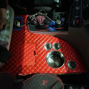 潢用品大运V7H 大运v7H暖壶架水杯子水壶架水杯支架货车平台内饰装