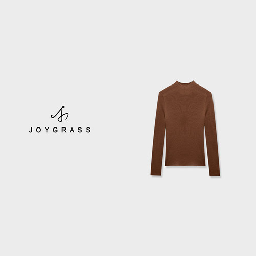 【天天yoko&乔伊】【浮世叠光·缎芒】艺术通勤针织衫Z-07019