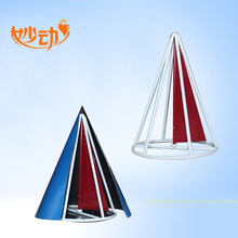 磁性圆柱圆锥两件套体表面展开小学初中教学教具立体几何形体模型