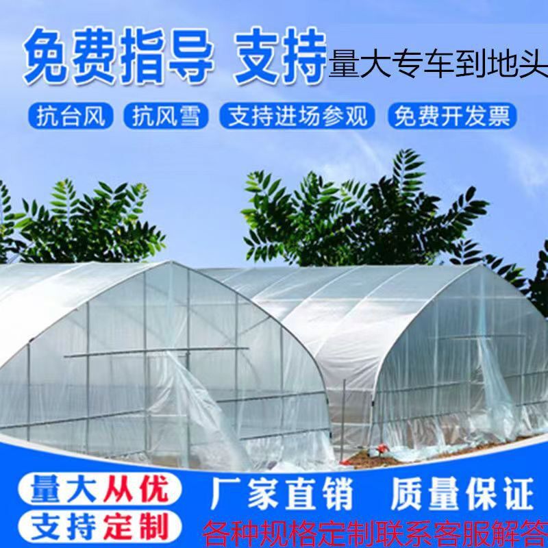 蔬菜种植大棚温室大棚骨架菌类大棚骨架钢管全套草莓棚农业全套