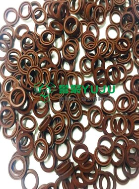 气缸Y/U密封圈氟胶MYA3*6/4*7/5*8/6*9/7*10/8*11/9*12*2.1耐高温