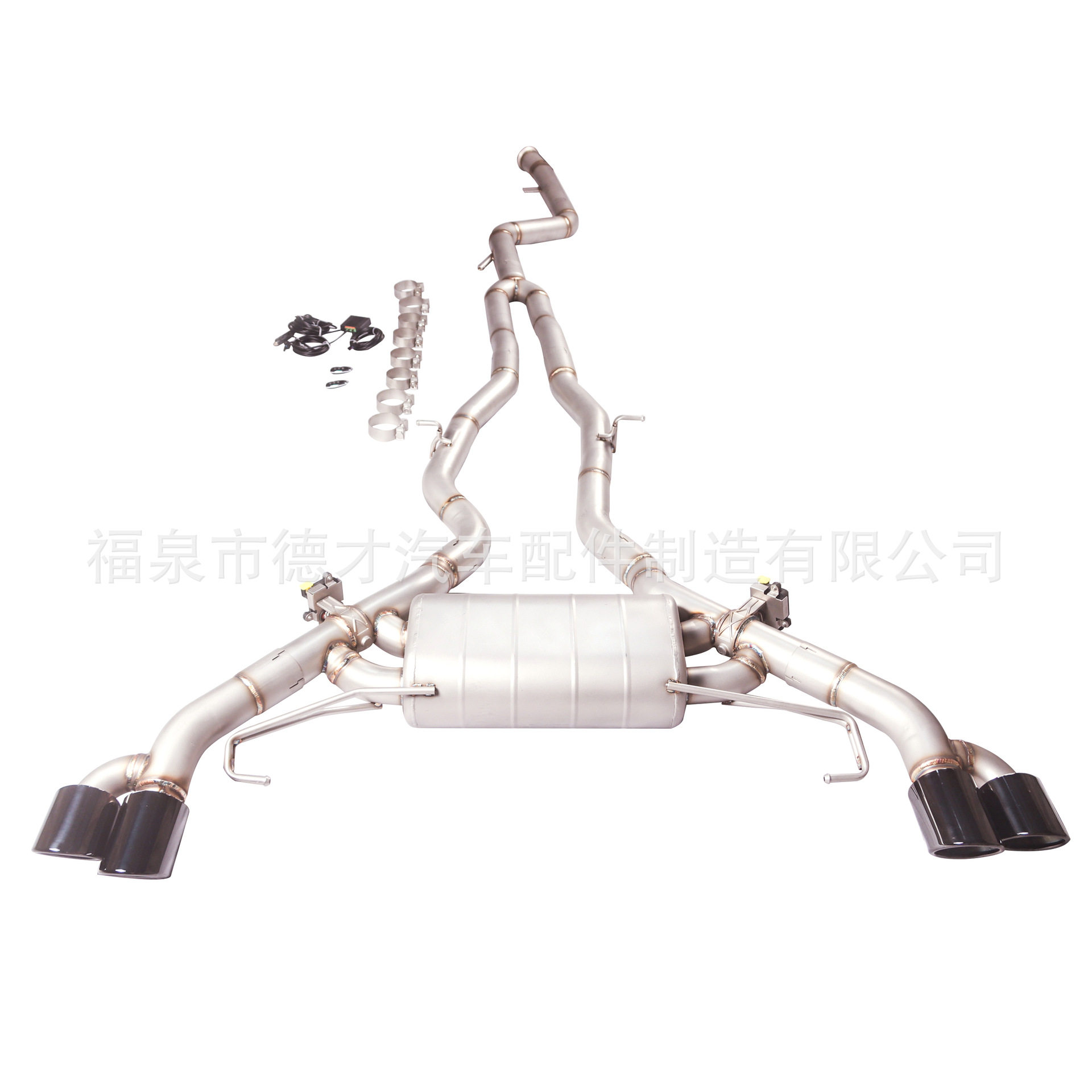 适用宝马X3X4G01G02M40iB583.0T改GFC电子阀门排气管改装