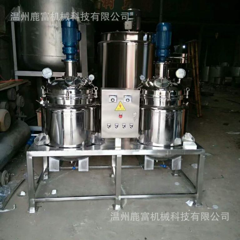 鹿富供应不锈钢搅拌罐 不锈钢电加热液体搅拌罐 500不锈钢搅拌桶