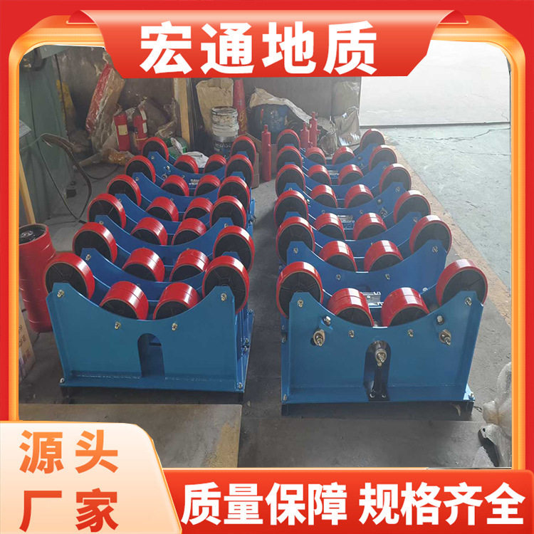 小型焊接滚轮架自调可调式托架防腐抛光喷涂大型滑轮支架1吨3吨5