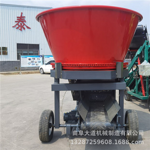 牛场饲草圆盘粉碎机 秸秆粉碎机圆盘款 2021新型草捆粉碎机