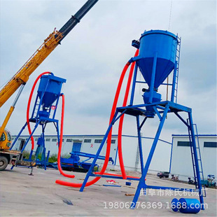 粉煤灰清库负压吸灰机 风力输灰装车机 负压自吸式气力输送机厂家