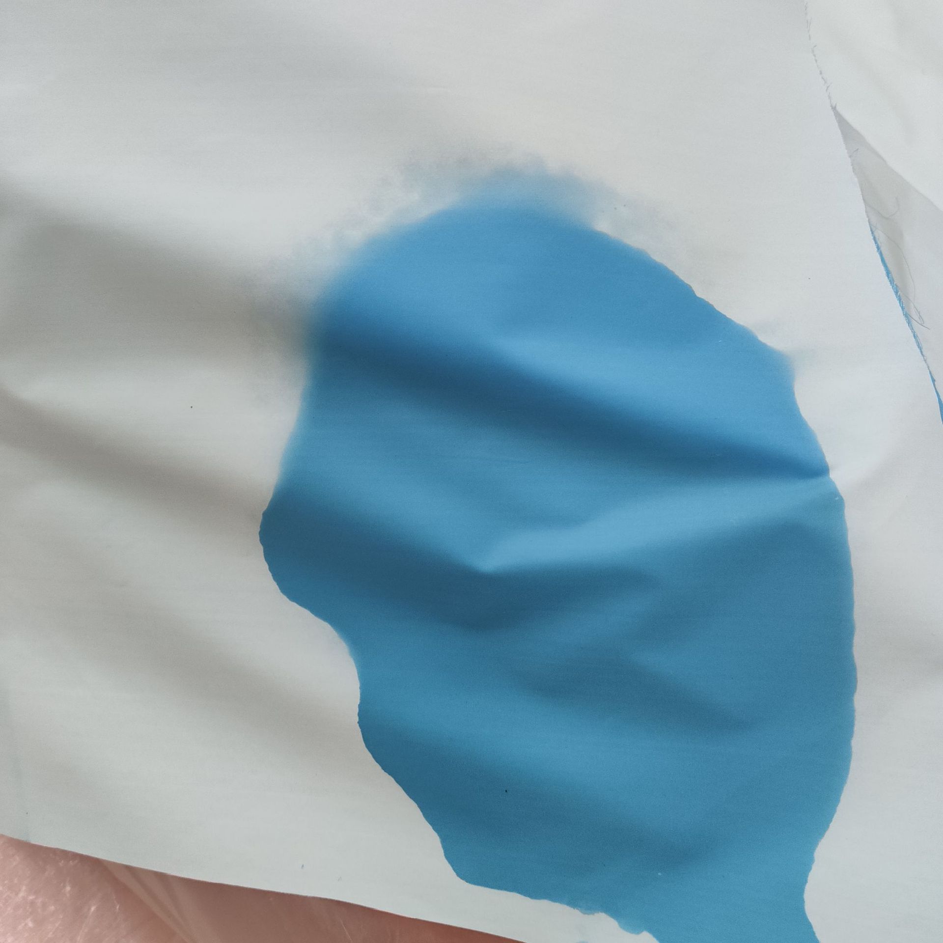 遇水变色布 白变蓝 白变黄 夜光布 感光变色布 感温变色布 服装布
