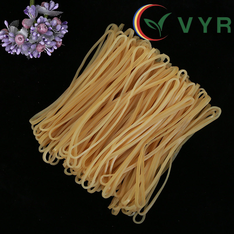 厂家供应18CM天然优质乳胶圈橡皮筋橡皮圈耐磨高弹力乳胶圈塑料