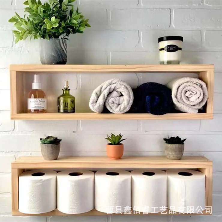 创意风格墙上装饰架厨房杯子收纳架客厅卧室墙壁多层置物架