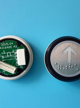 巨人通力电梯圆按钮A4J16467/A4J16463/A4J16465/A4J20057不锈钢