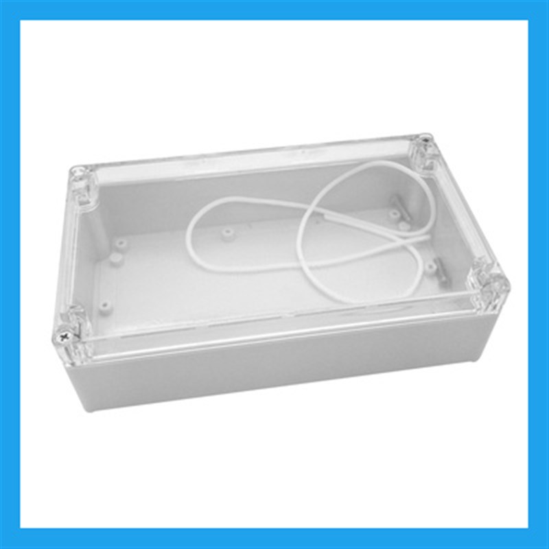 200*120*56mm 防水接线盒 F1-3T低盖透明塑料外壳 仪表机箱可定制
